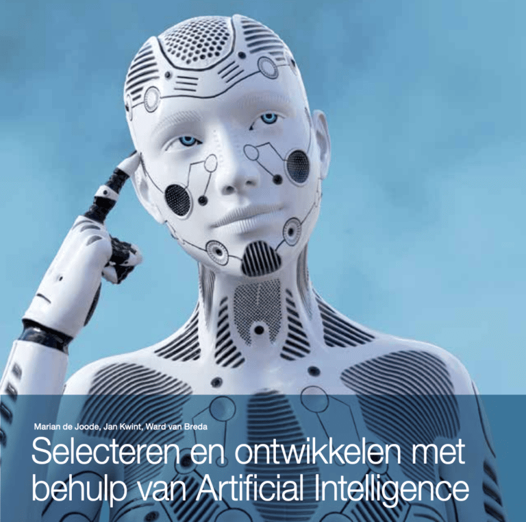 Artikel LTP in MD Tijdschrift over AI