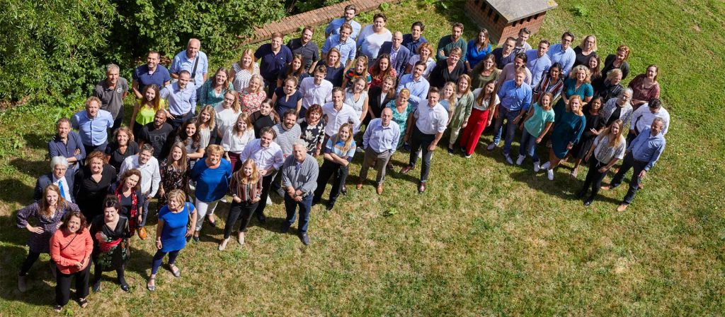 Foto van het LTP team
